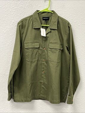 Lucky Brand Rancher Stretch Cotton Sateen Shirt Jacket
#1210